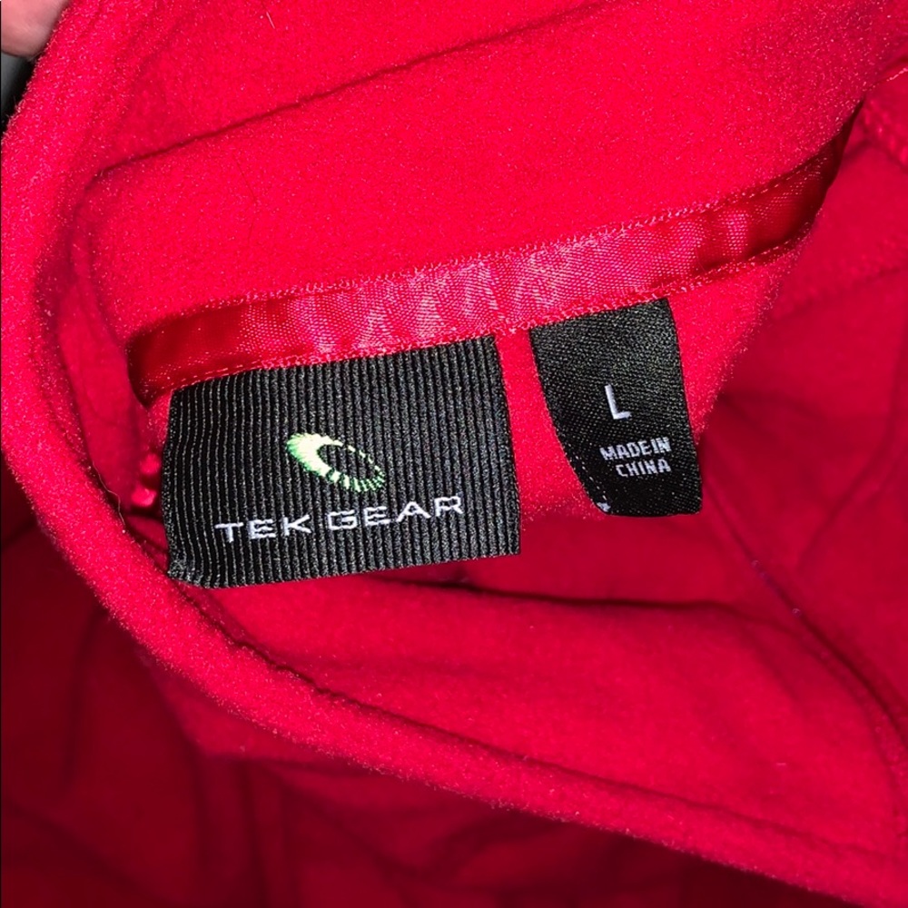 Red zip up - Picture 6 of 6